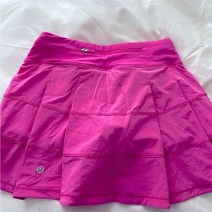 Hot pink Lululemon skirt